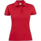 Printer Surf Polo Pique Dames Rood maat M dames