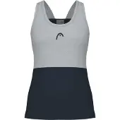 Head Racket Play Tech Sleeveless T-shirt Blauw M Vrouw
