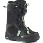 K2 Snowboard - Kinder snowboardschoenen - Lil Kat Black voor Unisex - Kindermaat 30 - Zwart