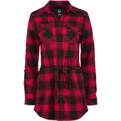 Brandit Blouse rood / zwart