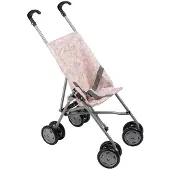 Eurekakids Rainbow Folding Stroller Roze Kinderen
