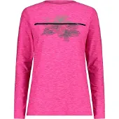 CMP Dames-T-shirt met lange mouwen