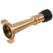 Lalizas Brass Fog Nozzle 3 Position Nakajima 38 Goud