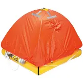 PLASTIMO Coastal Iso T2 Canister 52373 Liferaft Oranje 4 Places