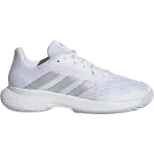 Adidas CourtJam Control Tennisschoenen Dames Wit - Zilver 36 2/3