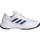 Adidas Gamecourt 2.0 Tennisschoenen Heren Wit - Donkerblauw 46