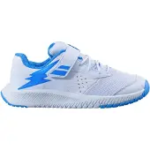 Babolat Pulsion All Court Kid White/Illusion Blue