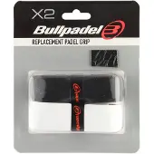 Bullpadel Replacement Padel Grip zwart/wit 2-Pack
