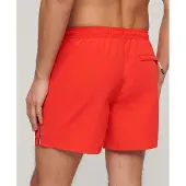 Superdry - Sportswear zwemshort met borduursel - 38 cm - Heren - Zwembroeken