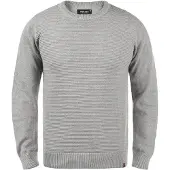 INDICODE JEANS Trui 'Ricardo' grijs gemêleerd