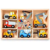 MOLTO Set Truck Construction Veelkleurig Kinderen