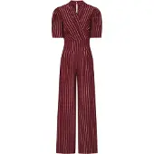 HotSquash Jumpsuit lichtroze / wijnrood