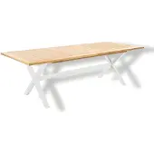 Yoi Tuintafel Wakai White Teak 236 x 100 cm