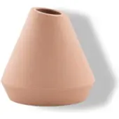 Hortus Point-virgule vaas bamboevezel poederroze, 10,5 cm