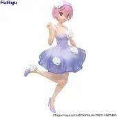 Furyu -Re Zero Ram PVC Statue Flower Dress 21 cm