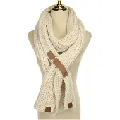 I'm Dutch Sjaal Alesund - Cream-Beige