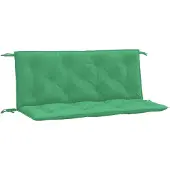 vidaXL Tuinbankkussens 2 st 120x50x7 cm oxford stof groen