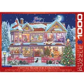 Sonstige Verlage Voorbereidingen voor Kerstmis. Puzzel, 1000 stukjes