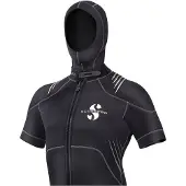 SCUBAPRO Hybrid 6 Mm Short Sleeve Shorty Zwart M Man