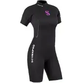 SCUBAPRO Definition 2.5 Mm Woman Short Sleeve Shorty Zwart M Vrouw