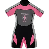 Imersion Florida 3 Mm Short Sleeve Shorty Grijs L Vrouw