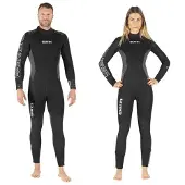 Mares Pioneer 7 Mm Diving Wetsuit Zwart 4