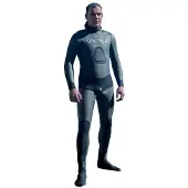 Spetton Evolution 5 Mm Spearfishing Wetsuit Grijs XL Man
