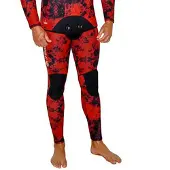 Picasso Camo Blood 7 Mm Spearfishing Pants Rood,Zwart S Man
