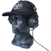 Ocean Reef Headset And Mic For Alpha Pro Zwart
