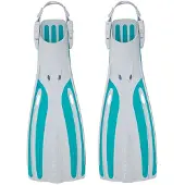 Oceanic Viper 2 Oh Diving Fins Wit,Blauw EU 38-39