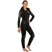 Cressi Facile 8 Mm Woman Freediving Wetsuit Zwart M Vrouw