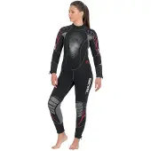 Seac Sub Komoda 7 Mm Woman Freediving Wetsuit Zwart XS Vrouw