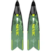 Seac Sub Booster Spearfishing Fins Groen EU 36-38
