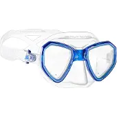 Salvimar Morpheus Diving Mask Transparant,Blauw