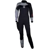 Aqua Lung Dynaflex Fs Bz 7 Mm Woman Diving Wetsuit Zwart L Vrouw