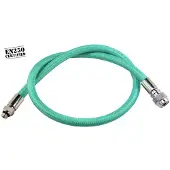Metalsub Bcd Inflator Flex Hose Groen 122 cm