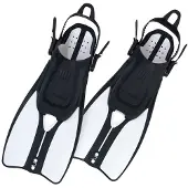 Ocean Reef Duo Ii Diving Fins Zwart EU 43-48