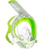 Mares Aquazone Sea Vu Dry+ Snorkeling Mask Groen S-M
