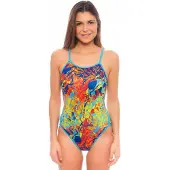 Turbo Seasons Swimsuit Veelkleurig 4XL Vrouw