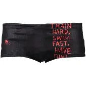 Turbo France Train 14 Cm Swimming Boxer Zwart 3XL Man