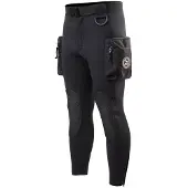 Ist Dolphin Tech Puriguard With Pockets 3 Mm Freediving Pants Zwart M