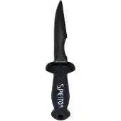 Spetton Small Black Blade Knife Zwart