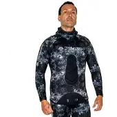 Picasso Camo Ghost 7 Mm Spearfishing Jacket Blauw S Man