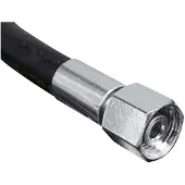 BTS Low Pressure Unf 1/2 Hose Zwart 60 cm