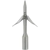 Salvimar Medio Stainless Steel Speartip 5 Units Zilver