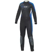 Bare Manta Full 7/6 Mm Diving Wetsuit Blauw 10