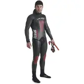 Spetton Extreme 5 Mm Smoothskin & Metallite Spearfishing Wetsuit Zwart M Man