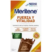 MERITENE Kracht En Vitaliteit 15x30 Gr Voedingssupplement Chocolade