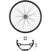 Mvtek 29´´ Tubeless Mtb Voorwiel