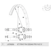 Mavic Deemax Pro 19 Voorvelg